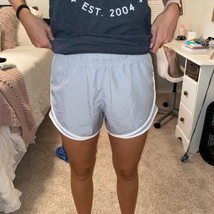 Grey Nike Running Shorts